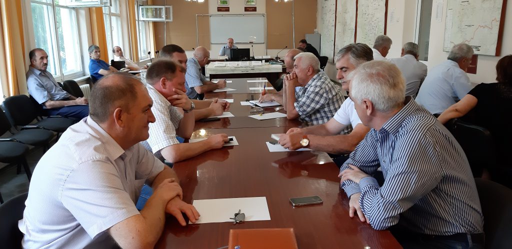 В Центре обеспечения деятельности по защите населения и территорий РСО-А от чрезвычайных ситуаций.